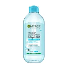 Nước Tẩy Trang Garnier Dành Cho Da Dầu, Mụn 400ml - Làm Sạch Sâu, Công Nghệ Micellar, Ngăn Ngừa Mụn, Dưỡng Sáng Da