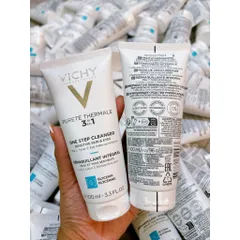 Sữa Rửa Mặt Tẩy Trang Vichy 3 Purete Thermale 3in1 One Step Cleanser 100ml