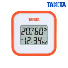 Nhiệt ẩm kế điện tử Tanita Nhật Bản - Màu Cam
