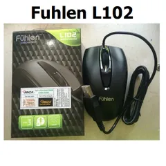 Chuột Vi Tính Có Dây Fuhlen L102 - Thiết Kế Ergonomic Nhẹ, Độ Nhạy Cao, Phù Hợp Làm Việc và Chơi Game - Phụ Kiện Giá Rẻ