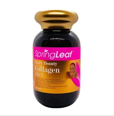 Viên Uống Collagen Ngừa Lão Hóa Spring Leaf 6 In 1 - 90 Viên Giúp Da Trẻ Trung, Dưỡng Ẩm, Cải Thiện Móng Tóc Khỏe Mạnh