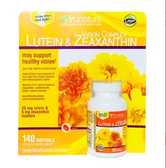 Viên Uống Sáng Mắt Trunature Vision Complex Lutein Zeaxanthin 140 Viên - Bổ Sung Dinh Dưỡng Bảo Vệ Sức Khỏe Mắt Tối Ưu