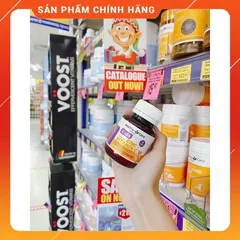 Viên nhai bổ sung kẽm Healthy Care Zinc + Vitamin C hương vị dâu cho trẻ từ 2 tuổi, tăng sức đề kháng, 60 viên, Úc
