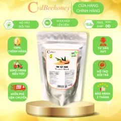 Tinh Bột Nghệ Nguyên Chất CVD Beehoney 250g - Curcumin Cao Dùng Để Uống và Đắp Mặt, Dưỡng Da Hiệu Quả