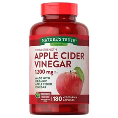 Viên Uống Giảm Cân Giấm Táo Nature's Truth 1200Mg - Hỗ Trợ Giảm Cân Hiệu Quả, Tăng Cường Tiêu Hóa và Năng Lượng 180 Viên