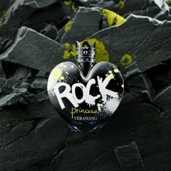 Nước hoa nữ Vera Wang Rock Princess Eau de Toilette 100ml - Hương thơm quyến rũ, thiết kế chai tim sang trọng, phong cách hiện đại và bí ẩn.