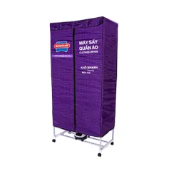 Máy sấy quần áo SUNHOUSE SHD2707 - Công suất 1500W, Sấy khô tĩnh học, Dung tích 15kg, Chiều cao 180cm, Điều khiển từ xa, Thương hiệu uy tín
