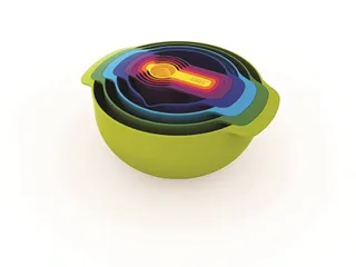 Bộ Dụng Cụ Xếp Lồng 9 Món Joseph Joseph Nest Plus - Dụng Cụ Nấu Ăn Đa Năng Nhiều Màu, Tiết Kiệm Diện Tích Lưu Trữ