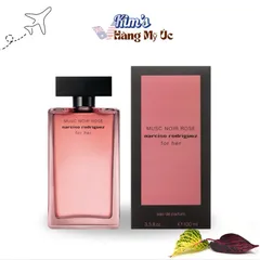 Nước hoa nữ Narciso Rodriguez For Her Musc Noir Rose 100ml - Hương Cam Bergamot, Xạ Hương và Vanilla quyến rũ