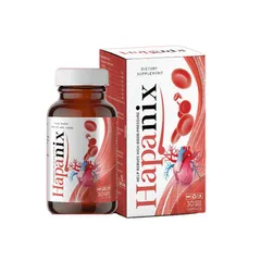 Viên uống Hapanix - Hỗ trợ ổn định huyết áp tự nhiên - Hộp 30 viên, tăng cường năng lượng và sức khỏe tim mạch