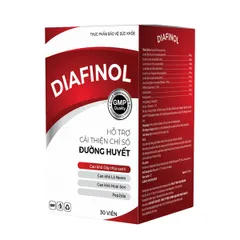 Viên Uống Diafinol Hỗ Trợ Ổn Định Đường Huyết  - Hộp 30 viên
