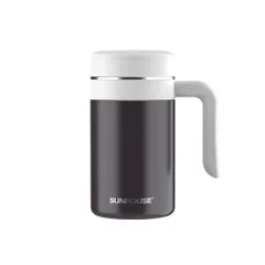 Bình Giữ Nhiệt Stay Table 520ml SUNHOUSE KS-TU520SB - Chất Liệu Inox Cao Cấp, Giữ Nhiệt Tối Ưu, Phù Hợp Đi Du Lịch và Công Sở