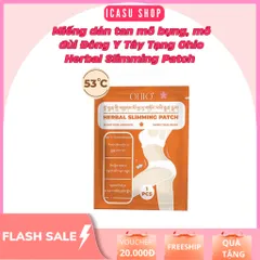 Miếng Dán Tan Mỡ Bụng Ohio Herbal Slimming Patch - Giảm Cân Nhanh Chóng Cho Vòng Eo Thon Gọn, An Toàn Từ Thiên Nhiên