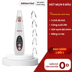 Máy hút mụn đầu đen JUBILEE MART làm sạch lỗ chân lông kèm 5 đầu hút PHÙ HỢP VỚI MỌI LOẠI DA 275684