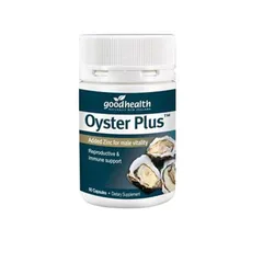 Tinh Chất Hàu GOODHEALTH Oyster Plus L/60v - Hỗ Trợ Sinh Lực, Tăng Cường Sức Đề Kháng Cho Nam Giới Trưởng Thành