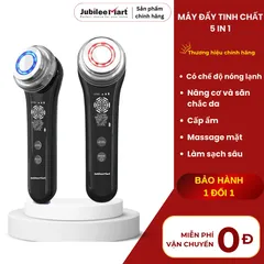 Máy Massage Mặt Nóng Lạnh Jubilee Mart 5 In 1 - Máy Đẩy Tinh Chất, Nâng Cơ, Trẻ Hóa Da, Chăm Sóc Da Chuyên Sâu Tại Nhà