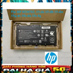 Pin Laptop HP HT03XL Chính Hãng Đen - Tương Thích Các Mẫu 15-da 15-db 15-dw 15q-ds 15s-du 15s-fq, Bảo Hành 100% và Đổi Mới.