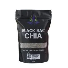 Hạt Chia Đen Úc 500g Thực Dưỡng Bà Loan - Giàu Omega 3, Chất Đạm và Chất Xơ - Dinh Dưỡng Tự Nhiên Hỗ Trợ Sức Khỏe Tim Mạch