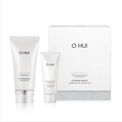 Sữa Rửa Mặt Ohui Extreme Bright 160ml + 100ml - Làm Sáng Da, Cấp Ẩm và Ngăn Ngừa Mụn - Sản Phẩm Dưỡng Da Hàn Quốc