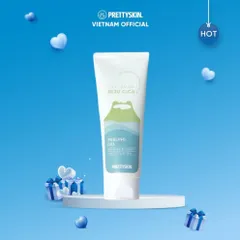 Tẩy Da Chết Rau Má Prettyskin 150ml - Gel Tẩy Da Nhẹ Nhàng Cho Mọi Loại Da, Giúp Lấy Đi Tế Bào Chết, Kiểm Soát Bã Nhờn và Cải Thiện Da Xỉn Màu
