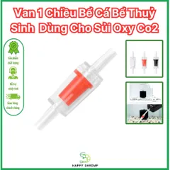 Van 1 Chiều Bể Cá Thủy Sinh - Van Chống Ngược Dùng Cho Sủi Oxy và CO2 - Bảo Vệ Thiết Bị Hư Hỏng Khi Mất Điện