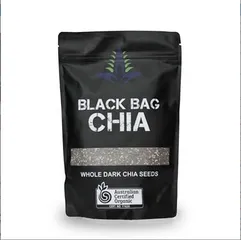 Hạt Chia Đen 500G - Ngũ Cốc Tốt Cho Sức Khỏe, Omega-3 Cao, Hỗ Trợ Tiêu Hóa, Chất Xơ Dồi Dào - Sản Phẩm Nhập Khẩu Từ Úc