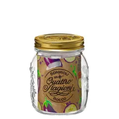 Hũ Thủy Tinh Bormioli Quattro 700ml Nắp Vặn Kiểu Dáng Tinh Tế - Đựng Thực Phẩm An Toàn, Giữ Tươi Lâu, Thân Thiện Với Môi Trường