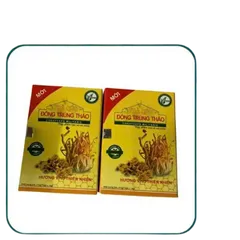 Trà Hoa Cúc Đông Trùng Hạ Thảo - Hỗ Trợ Tăng Cường Sức Đề Kháng, Bồi Bổ Cơ Thể - Hộp 14 Gói Thảo Mộc Tự Nhiên