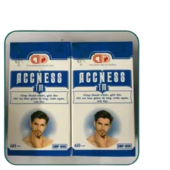 Viên uống ACCNESS TM - Giúp thanh nhiệt, giải độc, giảm dị ứng, mẩn ngứa, mề đay (60 viên) - Sản phẩm hỗ trợ sức khỏe tự nhiên