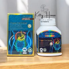 Viên Uống Thải Mỡ Vitatree Organ Fat Detox 60 Viên - Giải Pháp Giảm Cân Hiệu Quả, Thải Độc Mỡ Nhanh Chóng