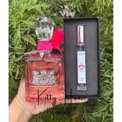 Nước hoa nữ Juicy Couture Couture La La EDP 10ml - Hương thơm gợi cảm với táo, nho, cam bergamot - Quà tặng thời thượng