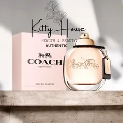 Nước Hoa Nữ Coach New York Eau De Parfum 90ml - Hương Hoa Cỏ Tươi Mát, Phong Cách Thời Thượng, Quà Tặng Ý Nghĩa cho Phái Đẹp