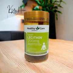 Mầm Đậu Nành Healthy Care Lecithin 1200mg - Viên Uống Chất Đạm Từ Đậu Nành - Hỗ Trợ Làm Đẹp Da Nội Tiết Tố 100 Viên
