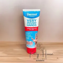 Kem Dưỡng Da Tay Dermal Therapy Very Rough Hand Balm 100g - Dưỡng Ẩm, Phục Hồi Da Khô Nứt Nẻ, Giúp Tay Mềm Mại