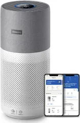 Máy Lọc Không Khí Philips AC4236/10 - Bộ Lọc HEPA, Diện Tích 130m2, Chế Độ Ngủ Yên Tĩnh, Kết Nối Ứng Dụng Thông Minh