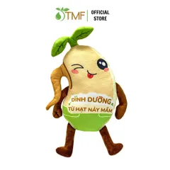 Bé Gấu Bông Hình Hạt Đậu Nảy Mầm Xinh Xắn - Đồ Chơi Đáng Yêu Cho Trẻ Sơ Sinh Tâm Minh Foods