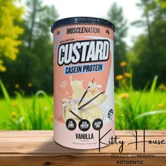 Bột Custard Protein Vanilla 400g - Thức Uống Sữa Trứng Giàu Đạm, Dễ Dàng Pha Chế, Phù Hợp Cho Bữa Sáng Và Bữa Ăn Nhẹ