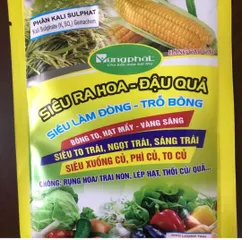 10 Gói Phân Bón Siêu Kali Nhập Khẩu - Gói 50g Chăm Sóc Cây Mới, Bền Đất, Nâng Cao Sức Khỏe Thực Vật