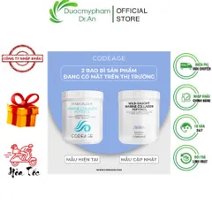 Bột uống Collagen biển Code Age thuỷ phân 450g - Căng mịn, trẻ hóa da với Marine Collagen Peptides tự nhiên, không GMO
