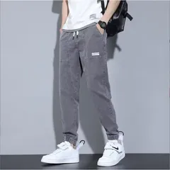Quần Jean Jogger Nam Bó Gấu Lưng Chun - Vải Denim Cotton Thời Trang Xu Hướng Tại Hà Nội HCM