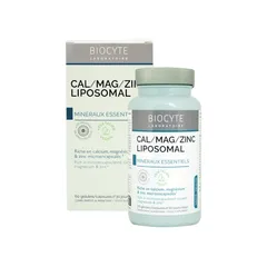 Viên uống Canxi Magie Kẽm Liposomal L/60v - Hỗ trợ Sức Khỏe Xương Khớp Chất Lượng Chính Hãng Pháp