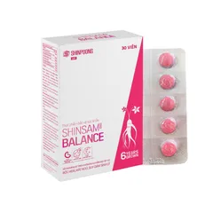 Viên Uống Shinsam Balance - Hỗ Trợ Cải Thiện Nội Tiết Tố Nữ 30 Viên - Sản Phẩm Chức Năng Dành Cho Phụ Nữ