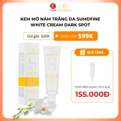 Kem mờ nám trắng da Sumdfine White Cream Dark Spot - Giải pháp chống tăng sắc tố, làm sáng và đều màu da, phù hợp mọi loại da!