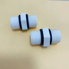 Nối 2 Đầu Ren Ngoài 21mm Kèm Ron Cao Su Chống Xì Nước - Dụng Cụ Kết Nối Thiết Bị Nước Tiện Ích