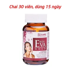 Viên Uống Đẹp Da Skin Eva Gold EUCARE - Tăng Nội Tiết Tố Nữ, Giảm Nám, Bổ Sung Collagen, 30 Viên Bảo Vệ Da Khỏe Mạnh