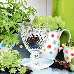 Bộ 4 ly Villeroy Boch Boston 400ml màu trắng - Ly thủy tinh pha lê cao cấp, thiết kế cổ điển, sang trọng cho bữa tiệc