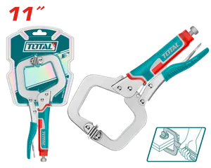 Kìm bấm chết chữ C Total THT111113 11 inch - Dụng cụ cầm tay chất lượng cao, chiều dài lý tưởng cho thợ cơ khí và hàn lắp