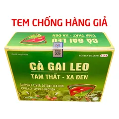 Viên Uống Bổ Gan Cà Gai Leo Tam Thất Xạ Đen - Giải Độc Gan, Mát Gan, Hỗ Trợ Chức Năng Gan, 50 Viên ROSTEX PHARMA USA