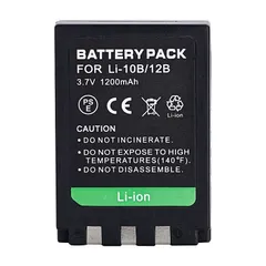 Pin Máy Ảnh Lithium Li-10B/12B cho Olympus Stylus 800, 810, 1000, C-60, C-70 Zoom - Dung Lượng Cao và Bảo Vệ Thông Minh