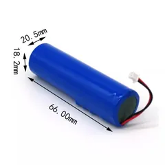 Pin Sạc 3.7V 2500mAh Jack 2.0 Có Mạch Bảo Vệ - Thích Hợp Cho Loa Bluetooth, Đèn LED Mặt Trời, Máy Trợ Giảng